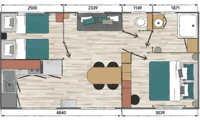 Vias Caravan Park Camping for 6