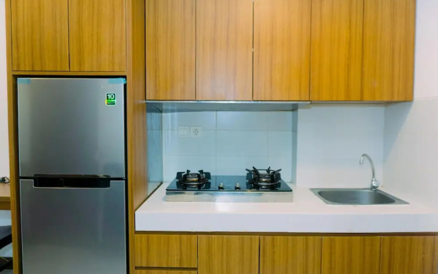 Warm And Minimalist 1Br Apartment At Scientia Residence