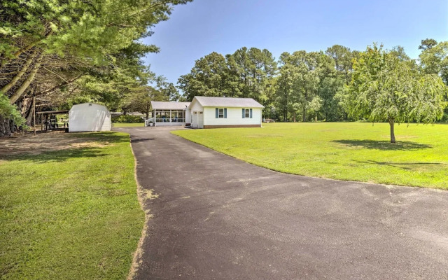 Waterfront Reedville Home w/ Private Dock!