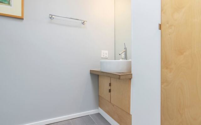 Modern European Home - Garden Patio w/ Firepit