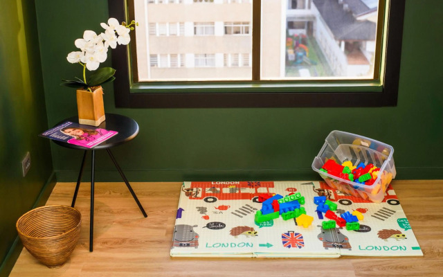 Apto Londrina Flat Hotel 1003, jacuzzi, 43 m2.