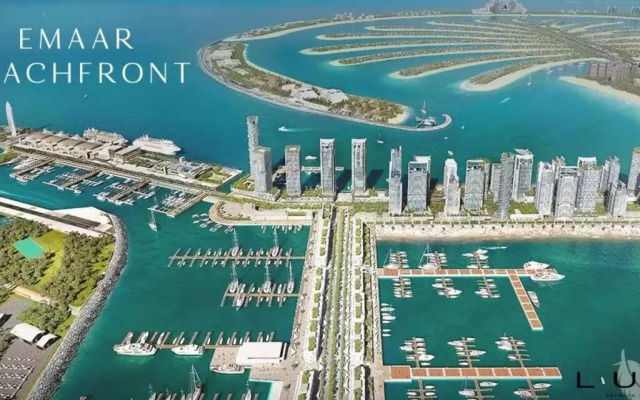 Emaar Beachfront, Luxurious 1BR Sunrise Bay, Marina
