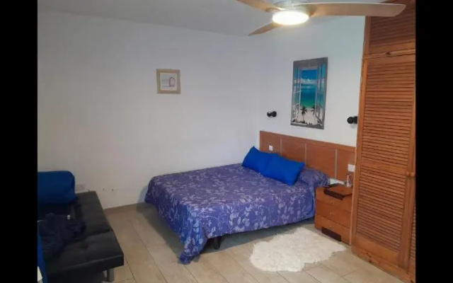 central luminous cute studio by the beach & harbour