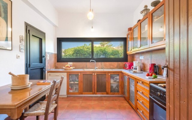 Platanias Beachfront Villa Elsa-90m To Main Square