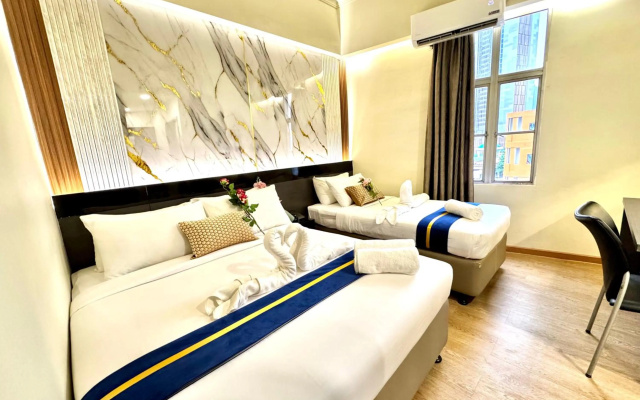 Central City Hotel at Chintatown – Guest Rooms – Kuala Lumpur