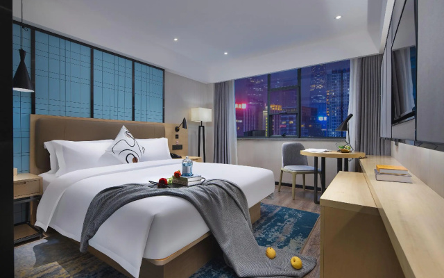 Echarm Hotel Jingjiang Zhongzhou Road – Guest Rooms – Taizhou