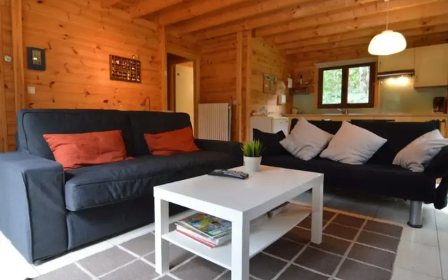 Attractive Wooden Holidayhome With Private Garden in a Natural Area