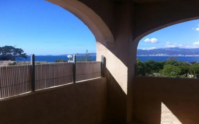 Vue mer panoramique plage 30m. Porticcio