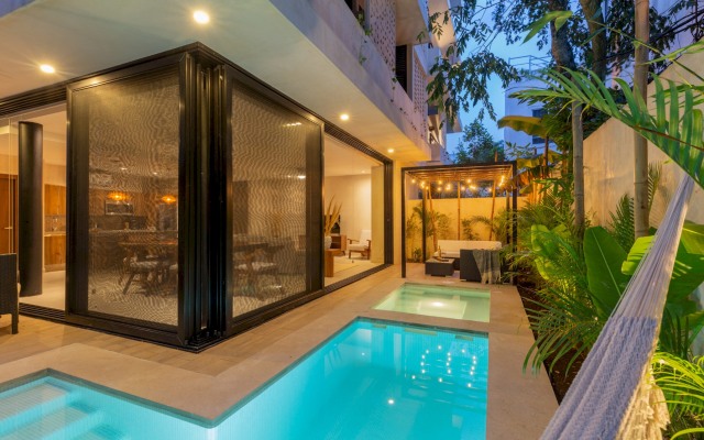 New Charming Villa 2 Levels Private Pool Garden Wifi Bikes