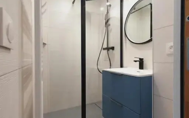 Studio avec piscine à 2 pas de la plage