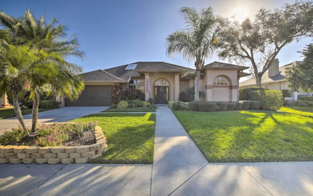 Bright & Sunny Riverview Oasis w/ Pool & Pond