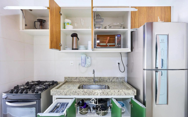 Apartamento térreo maravilhoso com mezanino para 10 pessoas