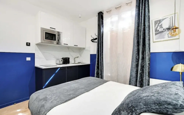 Charming Studio - 2P With AC Near Montmartre