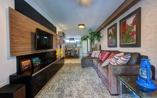 Apto térreo pé areia em Porto das Dunas