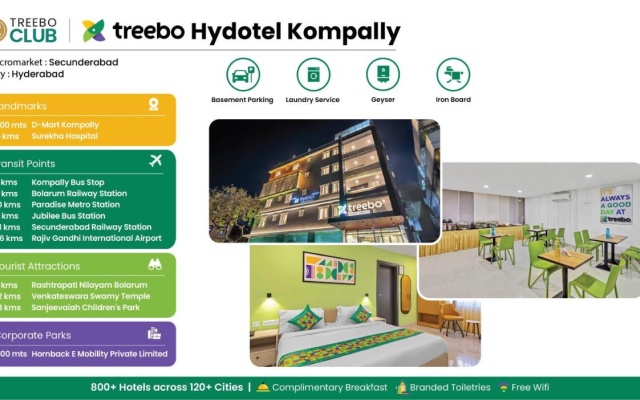 Treebo Hydotel Kompally
