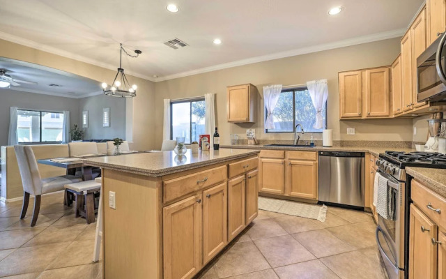 Sun-dappled Goodyear Home: Fire Pit, Pool, Patio