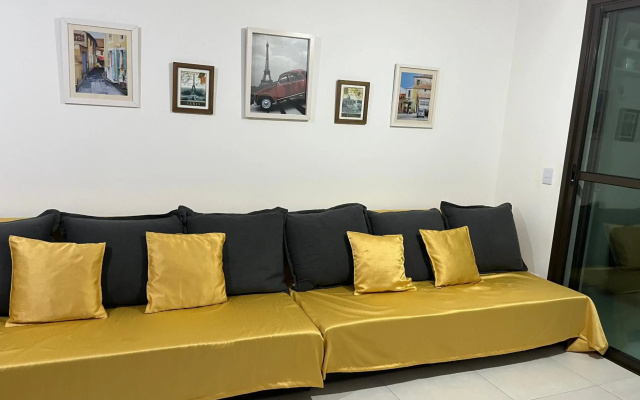 Apartamento novo frente mar com piscina aquecida em Home Club