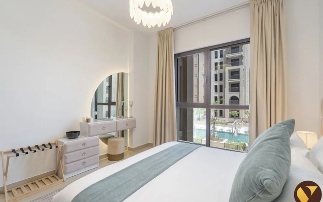 Elegant MJL Pool View Near Burj Al Arab