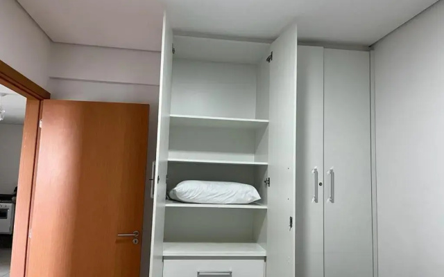 Apartamento novo frente mar com piscina aquecida em Home Club