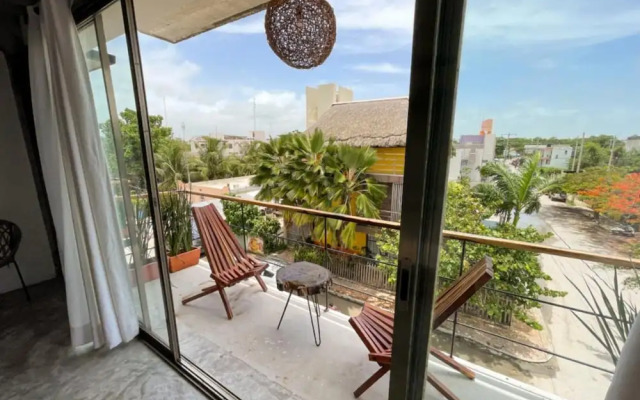 Jungle Duplex Tulum Centre King Bed Rooftop Pool