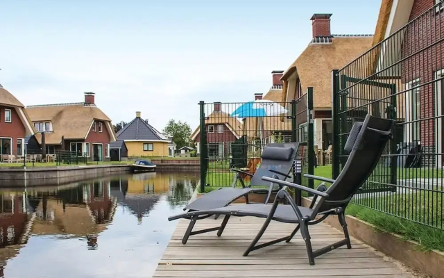 Villa in Friesland With Waterfront Jetty