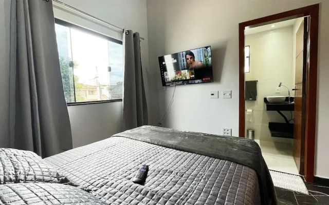 The Férias Loft confortável c cozinha