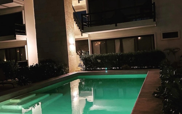 Family Apartment in Beautiful Residential Complex in Holbox