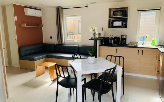 Mobil Home Camping 5 étoiles Biscarrosse