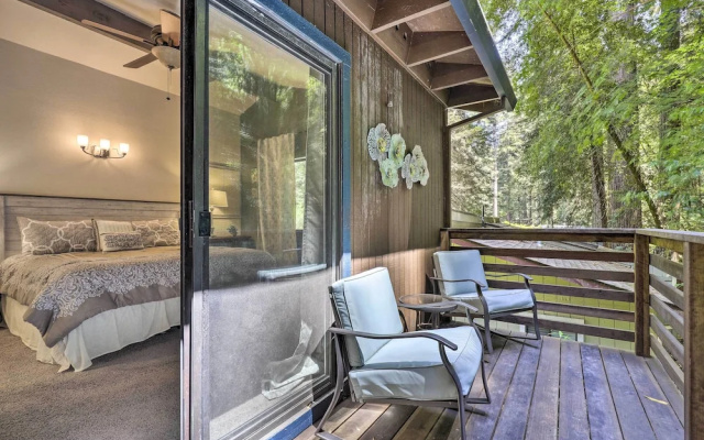 Tranquil Guerneville Home w/ Redwood Views