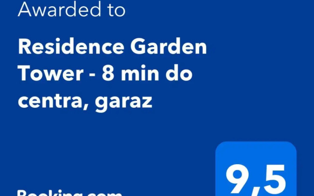 Residence Garden Tower - 8 min do centra, garaz