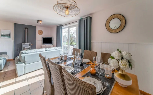 Picture-perfect Holiday Home in Sourbrodt With Garden, BBQ