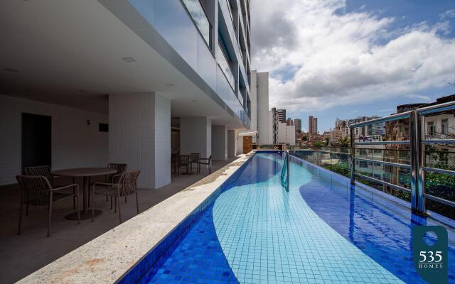 Vista Mar Barra Lindo Apartamento Wifi 300 Mbps