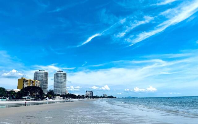 คอนโดน่าอยู่และเงียบสงบใจกลางหัวหินติดทะเล300เมตร La Casita Condo