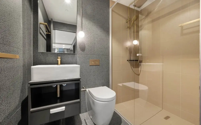 Modern Studio With BBQ Area