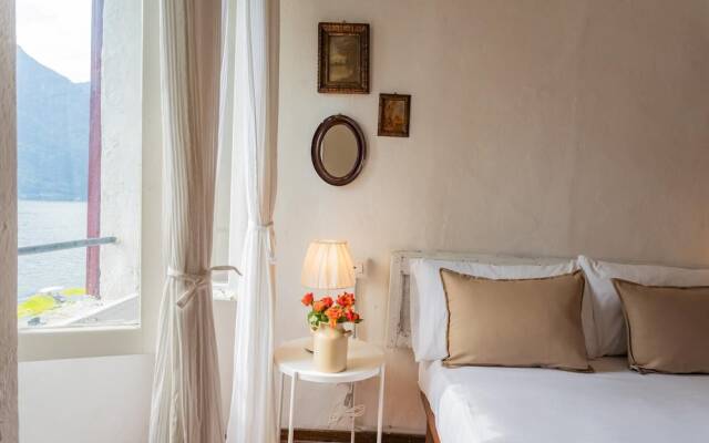 Terrace on Orrido di Nesso Waterfall