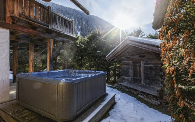 Chalet Hermine 5 Hot Tub and Sauna Les Chosalets