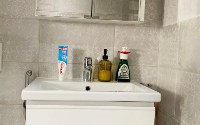 private bedroom and bathroom with private entrance