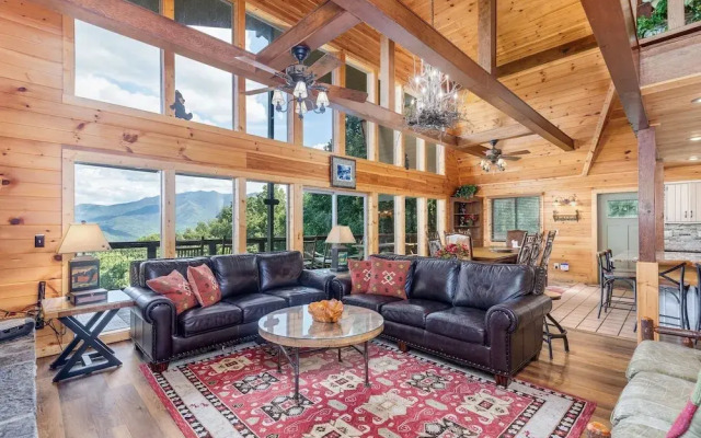 Smoky Mountain High 8 Bedroom Chalet by RedAwning
