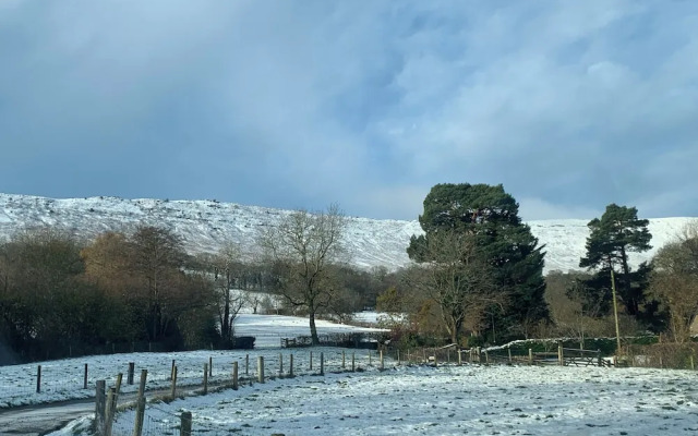 White Haywood Farmhouse
