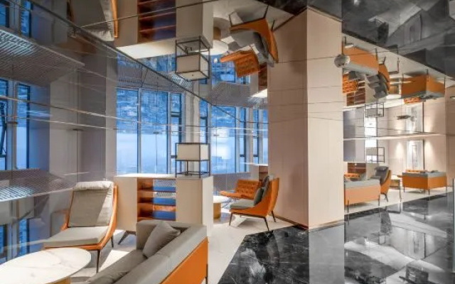 Yunting Hotel – Lobby – Meishan
