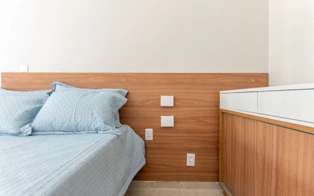 Flat 1Qt na Praia dos Carneiros-SH139