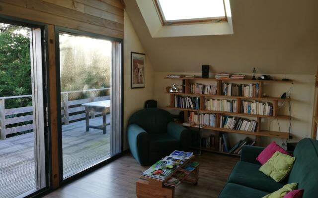 Maison bois bioclimatique
