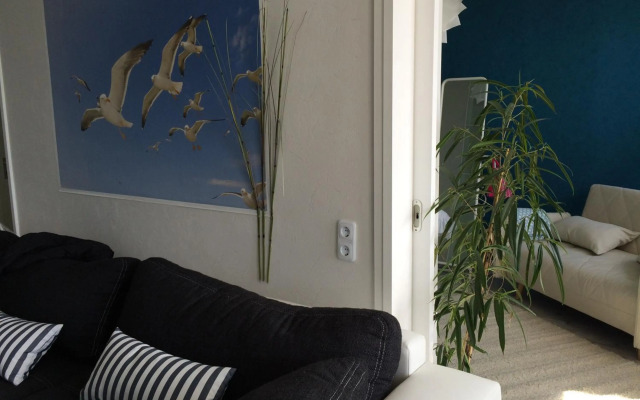 havenBlicke - großzügige Terrasse mit Blick auf die Weser