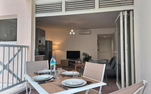 Appartement Le Chadec, 1ch, piscine, belle plage à 900m