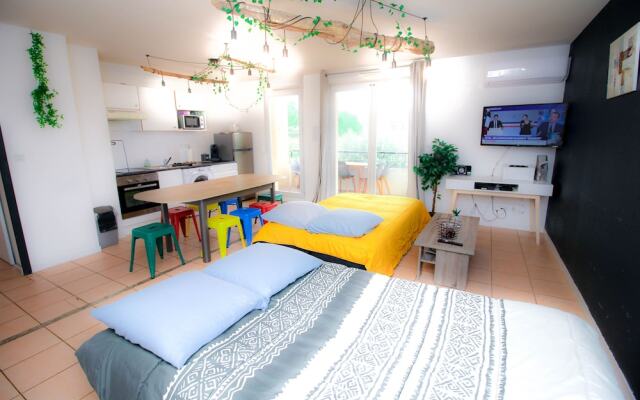 Piscine-Terrasse-Parking-Clim 4 Lits