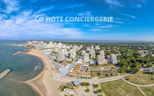 TI TAHITI STUDIO-3MIN PLAGE-TERRASSE COSY-WIFI-PARKING - CoHôteConciergerie La Grande Motte