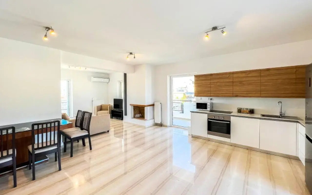 Panoramic Cityscape Maisonette in Agios Dimitrios