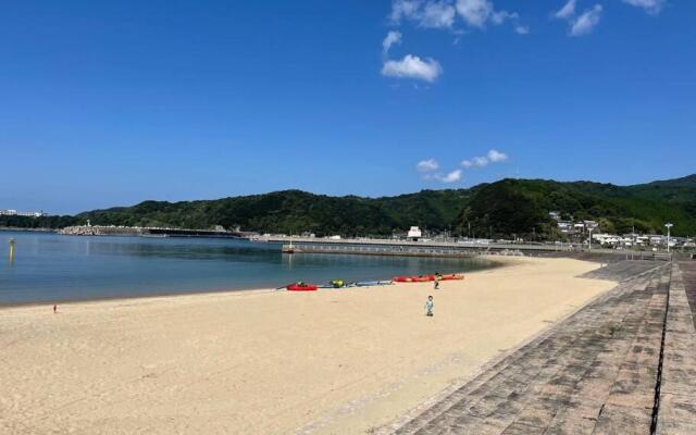 ビーチ徒歩１分のプライベート空間、民宿やまぐち
