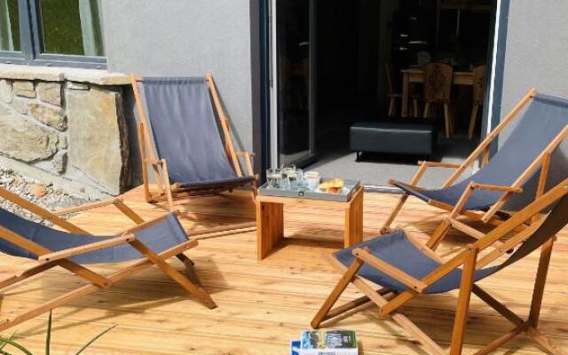 Apartament Willa Hrube parter z tarasem i kominkiem