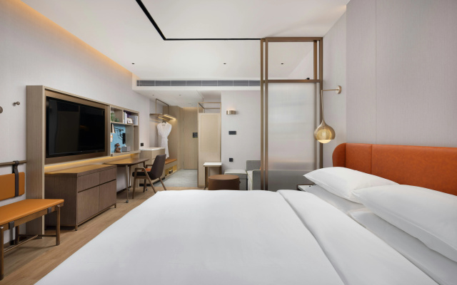 HOME2 SUITES BY HILTON Jingjiang Binjiang New Town – Guest Rooms – Taizhou